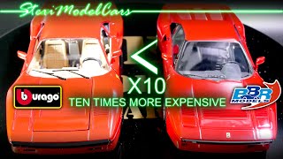 Old Burago Vs BBR Ferrari 288 GTO  1984  118 118 modelcars comparison [upl. by Mcgannon943]