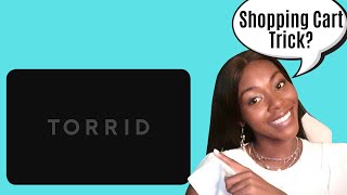 500 Credit Card  Shopping Cart Trick  Torrid Credit Card  Rickita [upl. by Croix]