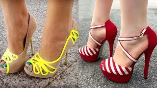 LOS MEJORES ZAPATOS DE MODA 2016  TENDENCIAS [upl. by Sekyere295]