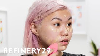 Desk To Date LongLasting Makeup  Beauty With Mi  Refinery29 [upl. by Sawyor]