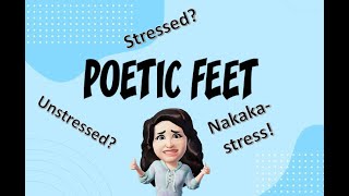 ENG 1 POETIC FEET [upl. by Vorster]