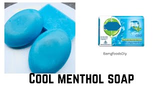 How to make Menthol Cool soap [upl. by Ledba]