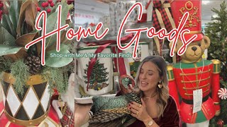 HOMEGOODS CHRISTMAS SHOP WITH ME amp MY FAVORITE HOLIDAY PURCHASES 🤩🎄 [upl. by Ahola]