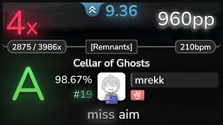 94⭐ mrekk  Kardashev  Cellar of Ghosts Remnants HR 9867 19  960pp 4❌  osu [upl. by Alvan113]