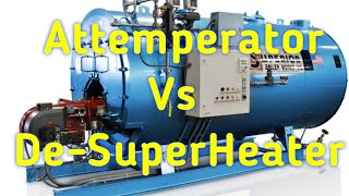 Attemperator Vs DeSuperHeater In Boiler  Function amp Working [upl. by Flessel]