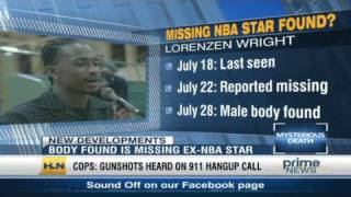 HLN Body identified as NBAs Lorenzen Wright [upl. by Dahsar]