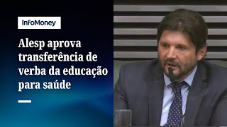 Alesp aprova em 1ª votação PEC que transfere verba da educação para saúde [upl. by Ynitsed662]