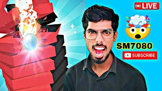 🤯 Stack Ball  LIVE🔴 Game shorts live🍁ShahrukhSM7080 [upl. by Meingolda196]