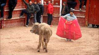 Toro del Aguardiente Carnaval 2013 encierro y desencierro martes [upl. by Daisi]