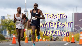 Toronto Waterfront Marathon TOwaterfront42K marathon halfmarathon toronto running [upl. by Aicirtak148]