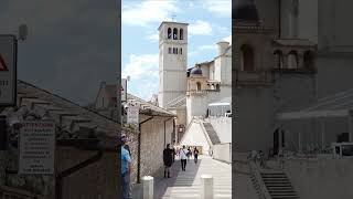 🇮🇹 One day in Assisi Walking tour 🇮🇹 ❤️‍🔥 travelvlog Assisi italy [upl. by Auqinimod]