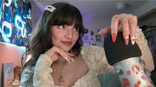 ASMR  FAST Mic Scratching With FOAM COVER amp Long Nails Mouth Sounds RAMBLES Teeth Tapping More [upl. by Eillac]