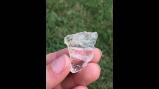 Natural clear Petalite Healing Crystal [upl. by Jaclin]