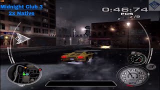 Midnight Club 3 DUB Edition Remix PCSX2  Lamborghini Diablo Ordered Racing [upl. by Eniamret]