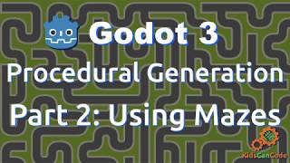 Procedural Content Generation in Godot Part 2 Using Mazes [upl. by Rahab]