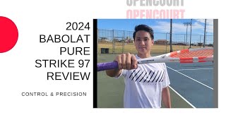 Babolat Pure Strike 97 Gen 4 Review [upl. by Annairol736]