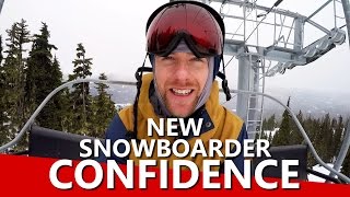 5 Ways New Snowboarders can Build Confidence [upl. by Sacha]