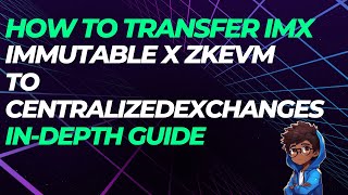 HOW TO TRANSFER IMX FROM IMMUTABLE ZKEVM TO CEXS  INDEPTH GUIDE 2024 [upl. by Anomer]