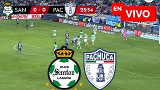 🔴 SANTOS VS PACHUCA EN VIVO Y EN DIRECTO  LIGA MX APERTURA 2024 [upl. by Aidas]