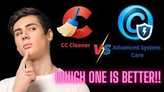 CC cleaner vs Advanced System Care  Which One is Better FREE [upl. by Sucramal542]