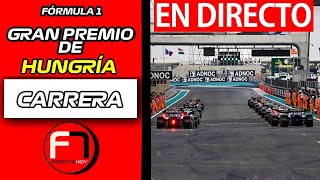 🔴VER GP HUNGRÍA CARRERA F1 EN DIRECTO  LIVE TIMING Y TELEMETRÍA EN VIVO [upl. by Kilroy]