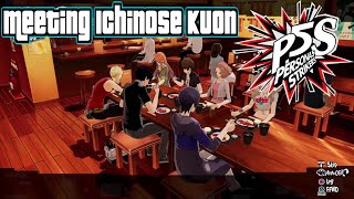 Persona 5Strikers  Meeting Ichinose Kuon Scene [upl. by Persson]