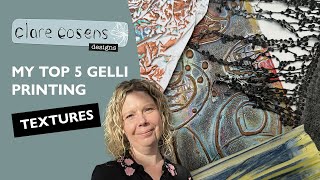 Unlock the Magic of Gelli Printing TOP 5 Textures You Must Try [upl. by Lamberto]