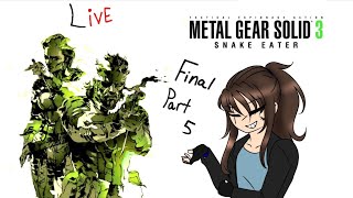 Lets finish this Metal gear solid 3 Snake Eater live Hard part 5 with slight commentary [upl. by Bubb]