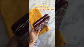 GOYARD MATIGNON GM WALLET Burgendy shorts baby [upl. by Sinnelg491]