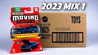 Unboxing 2023 Matchbox Moving Parts  Mix 1 [upl. by Aronas]