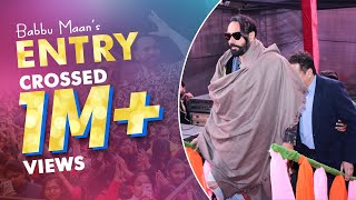 Entry of Babbu Maan  Babbu Maan live 2019  BFGI Bathinda [upl. by Phyl964]