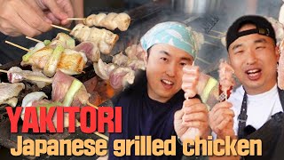 Best Japense Grilled Chicken Skewers of All Time  Yakitori 야키토리 [upl. by Caruso]