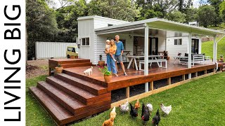 Stunning Tiny House Homestead In The Noosa Hinterland [upl. by William]