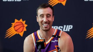 Frank Kaminksy Media Day Press Conference  Phoenix Suns [upl. by Oruhtra]