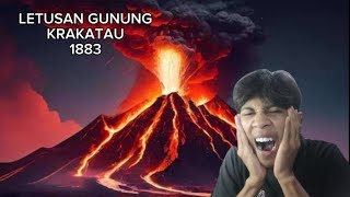 LETUSAN GUNUNG KRAKATAU TAHUN 1883 [upl. by Pulcheria]