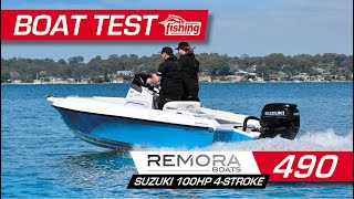 Tested  Remora 490 with Storage Seat and 100HP Suzuki 4stroke [upl. by Spaulding]