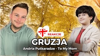 EUROWIZJA JUNIOR 2024 GRUZJA 🇬🇪 WYGRAŁA ZASŁUŻENIE  Andria Putkaradze  To My Mom  REAKCJE [upl. by Rourke]