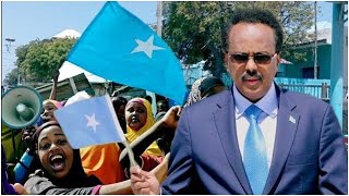 DAAWO Farmaajo Taageero Shacab Ayuu Heestaa Lakin Mw Xasan Shacabka Ma Jecla Wuu Fashilmay WAREYSI [upl. by Eecak]