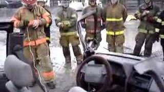 Airbag deployment video at the UFD Academy [upl. by Corydon]