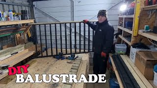 How to make your own Deck Railings [upl. by Uohk]