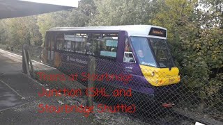 Trains at Stourbridge Junction SHL and Stourbridge Town [upl. by Bronson372]