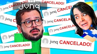 JVNQ CANCELADO ACABOU  BedWars Minecraft [upl. by Nesta]