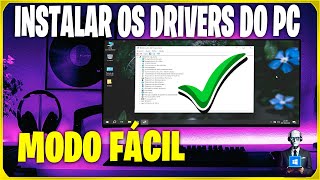 DRIVERS NO PC OU NOTEBOOK FORMA CERTA E FÁCIL 2024 [upl. by Uoliram]