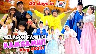 Kamsamiii Vlog 🇰🇷 Part 1  Melason Family in South Korea 🫶🏻 [upl. by Mosira]