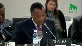 SASSOU NGUESSO à la COP25  quotLe Congo sengage à préserver durablement ses écosystèmesquot [upl. by Mcintosh]