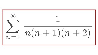 A diagonally telescoping sum [upl. by Ric]