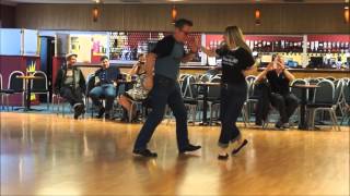 Hemsby 50 Jive lesson demo [upl. by Ecirpak]