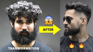 🔥 GROOMING amp HAIRCUT TRANSFORMATION 2020 🔥 BEST hairstyle for men 2020  HAIR transformation 2020 [upl. by Bara]