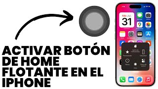 Como Activar el Botón de Home Flotante en el iPhone  Assistive Touch Botón de Inicio [upl. by Rocca619]