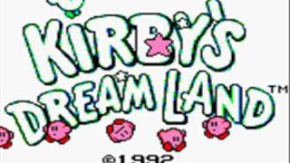 Kirbys Dreamland Title Screen [upl. by Arahsit]